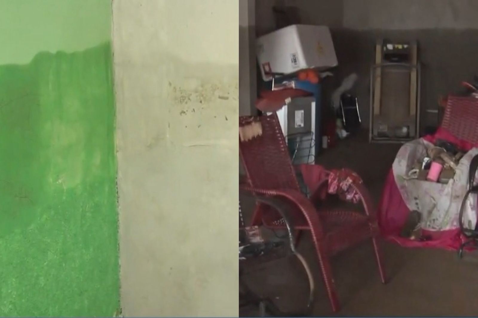 Água ultrapassa 2 metros e deixa marca na parede de casa após enxurrada que desabrigou família no PI