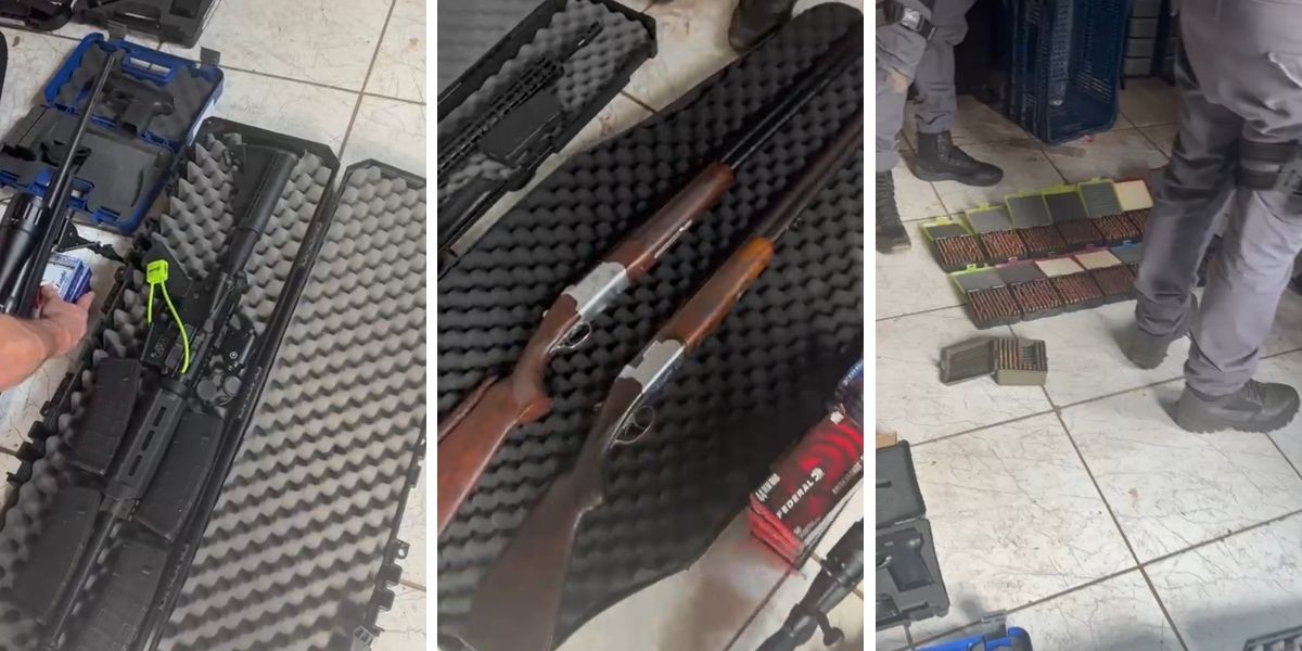 Novo 'bunker' com fuzis e munição é encontrado em Americana após operação que apreendeu armas ligadas ao Comando Vermelho