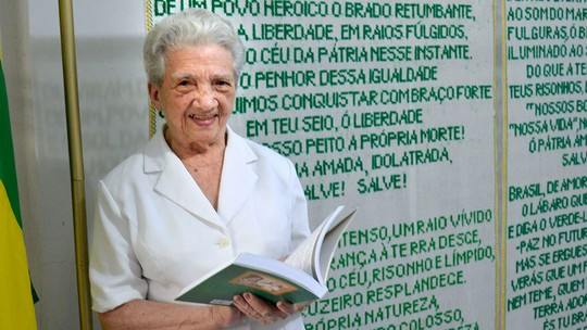 Professora Maria Hermínia Caldas morre aos 94 anos em Aracaju - Foto: (Seduc/Reprodução)