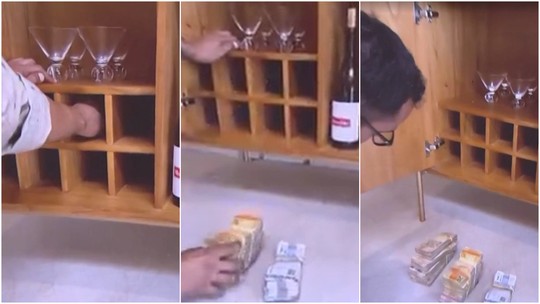 PF acha dinheiro dentro de adega de vinho de policial civil preso no Rio