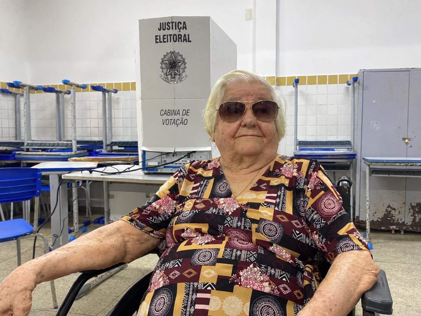 Mesmo sem obrigatoriedade, eleitora de 93 anos faz questão de votar em Natal: 'Talvez seja a última vez'
