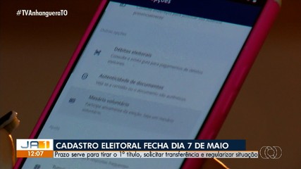 Cadastro eleitoral fecha no dia 6 de maio