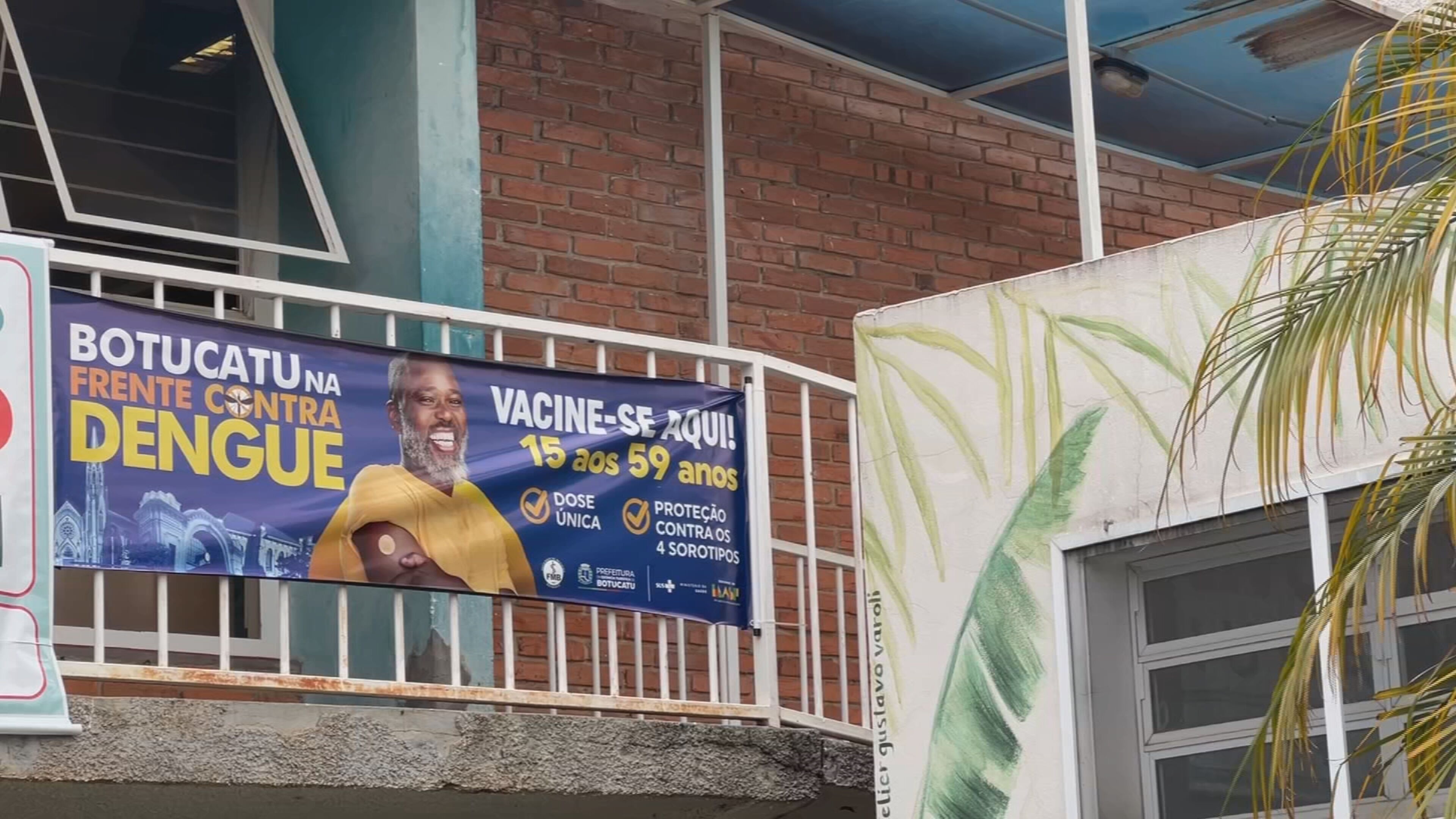 Botucatu aplica mais de 2 mil doses em 'Dia D' e se aproxima de meta em vacinação contra a dengue