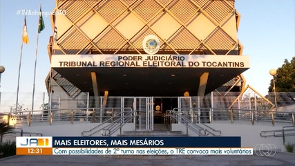 Palmas pode ter segundo turno nas eleições em 2024 e convoca mais mesários voluntários