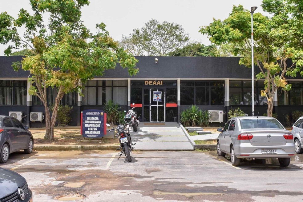 Sede da Deaai, em Manus — Foto: Divulgação PC-AM