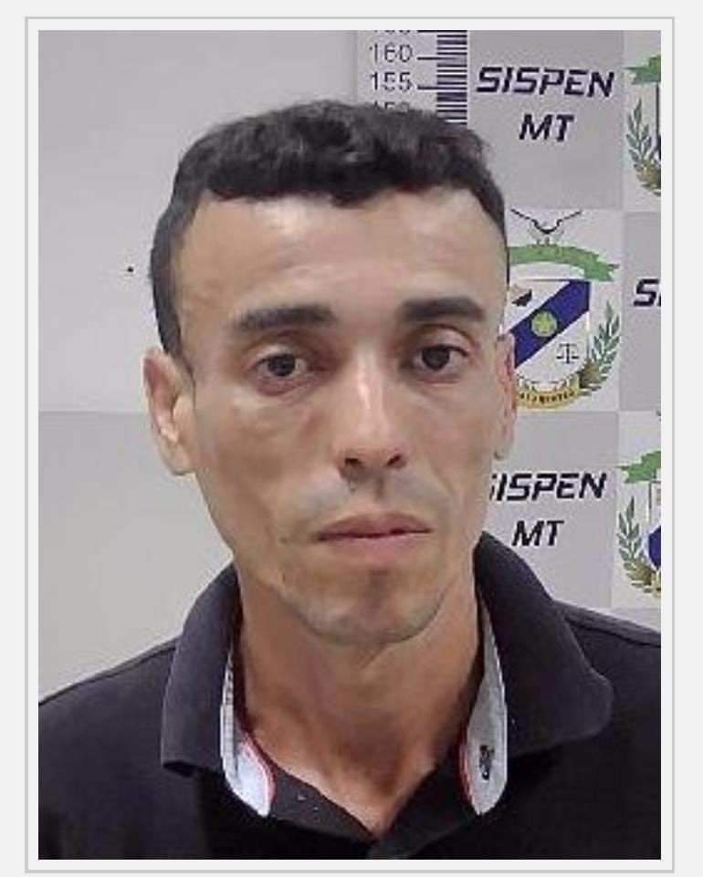 Juliano Cavalcante Rodrigues, de 39 anos - Recapturado — Foto: Sejus-MT