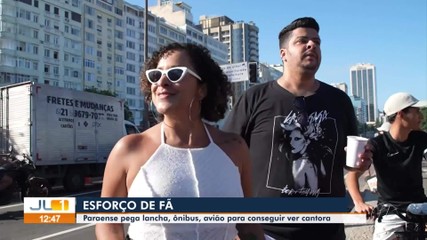 Lady Gaga no Rio: Paraense pega lancha, ônibus e avião para ver a cantora