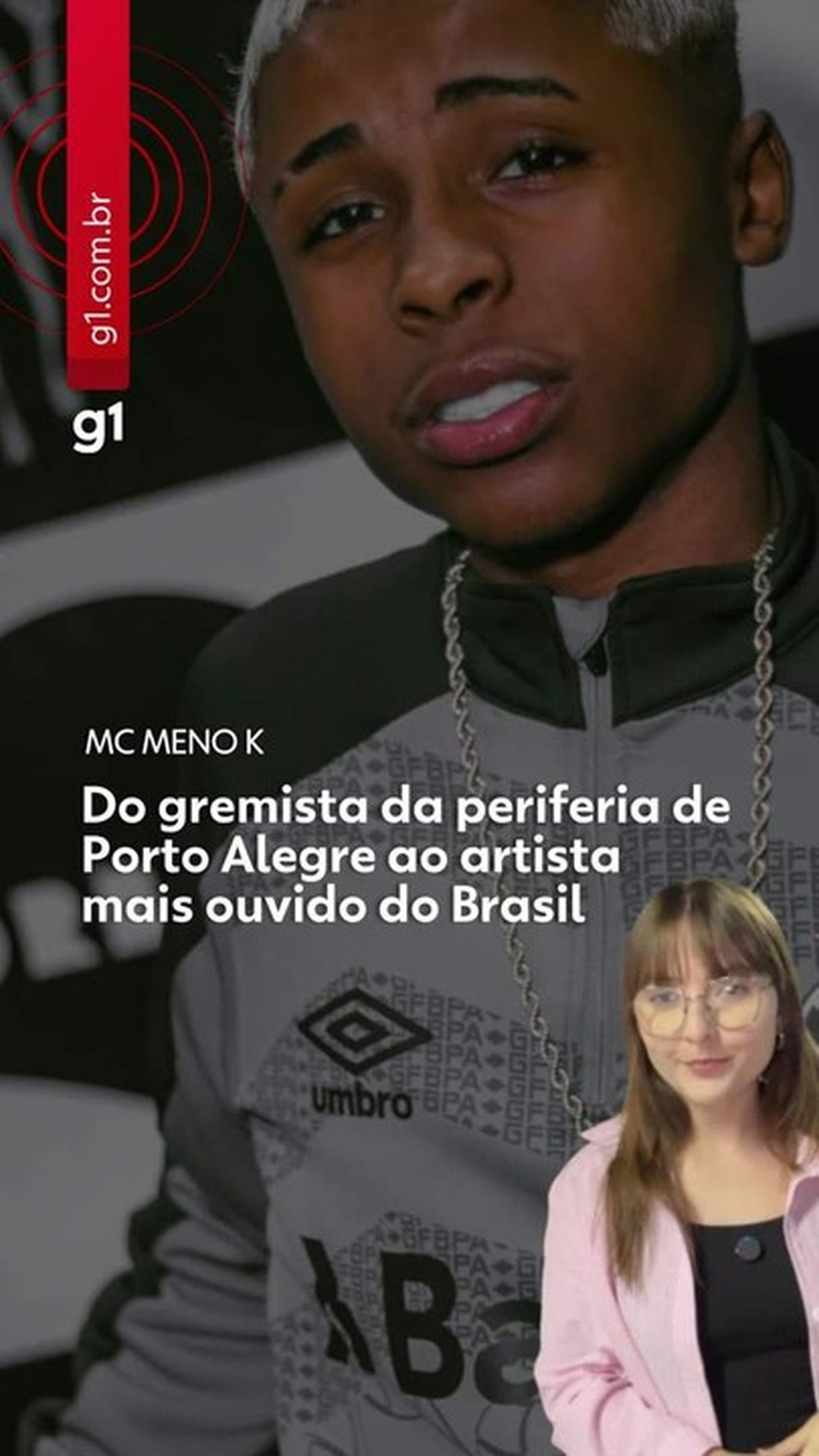 MC Meno K: da camisa do Grêmio ao topo do Spotify Brasil em 2023