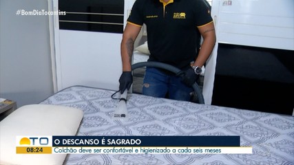A dica é: colchão deve ser confortável e higienizado a cada seis meses
