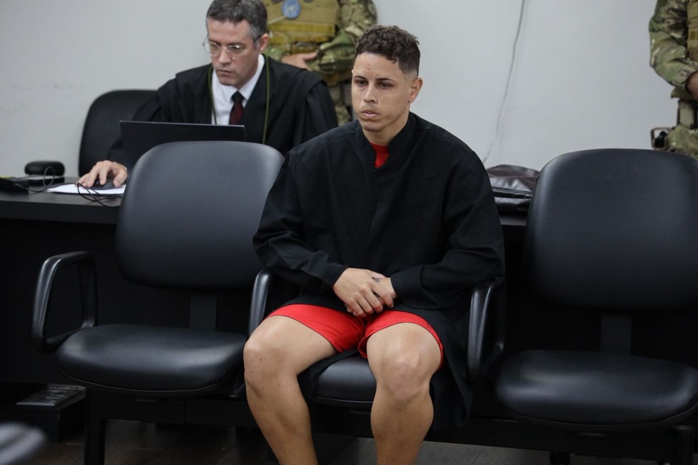 Matheus Omena Soares é réu por matar filho por envenenamento em Maceió — Foto: Claudemir Mota/MP-AL
