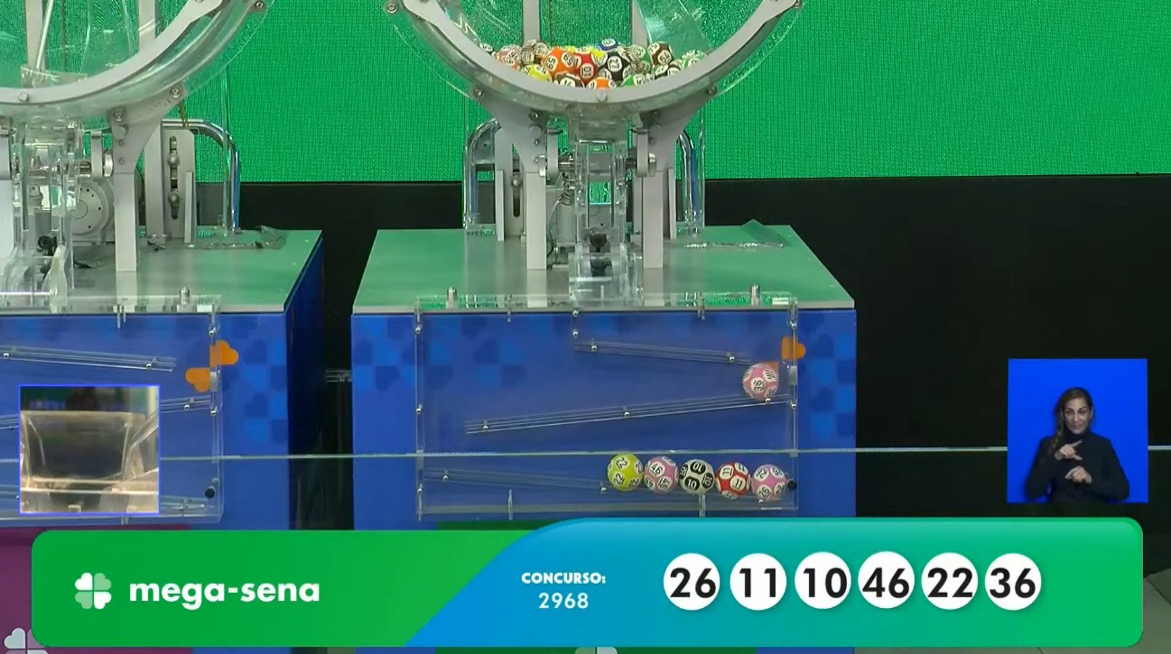 Mega-Sena, concurso 2.968: resultado