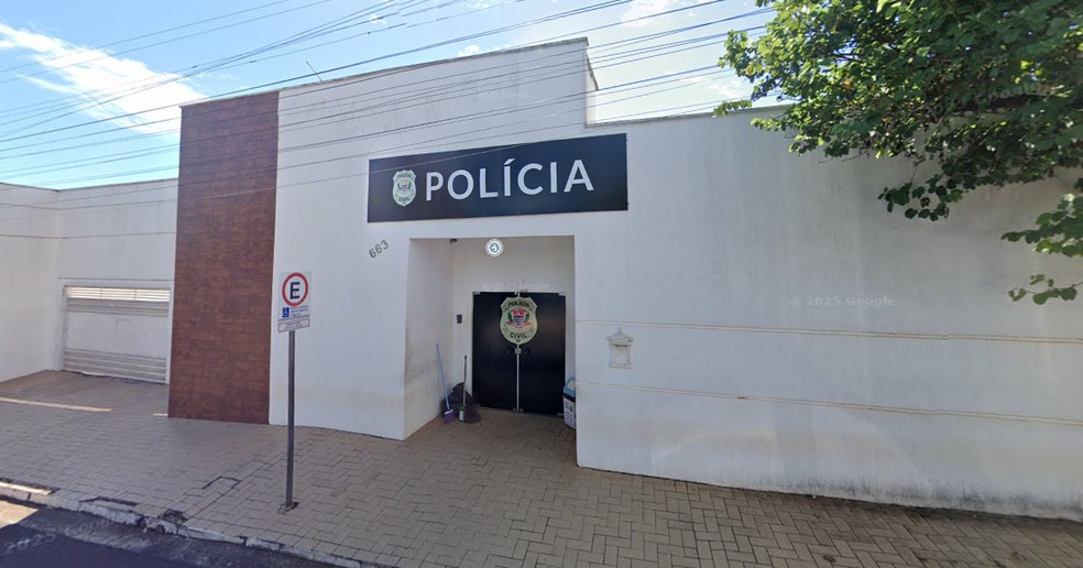 Polícia Civil de Birigui (SP) — Foto: Google Street View/Reprodução
