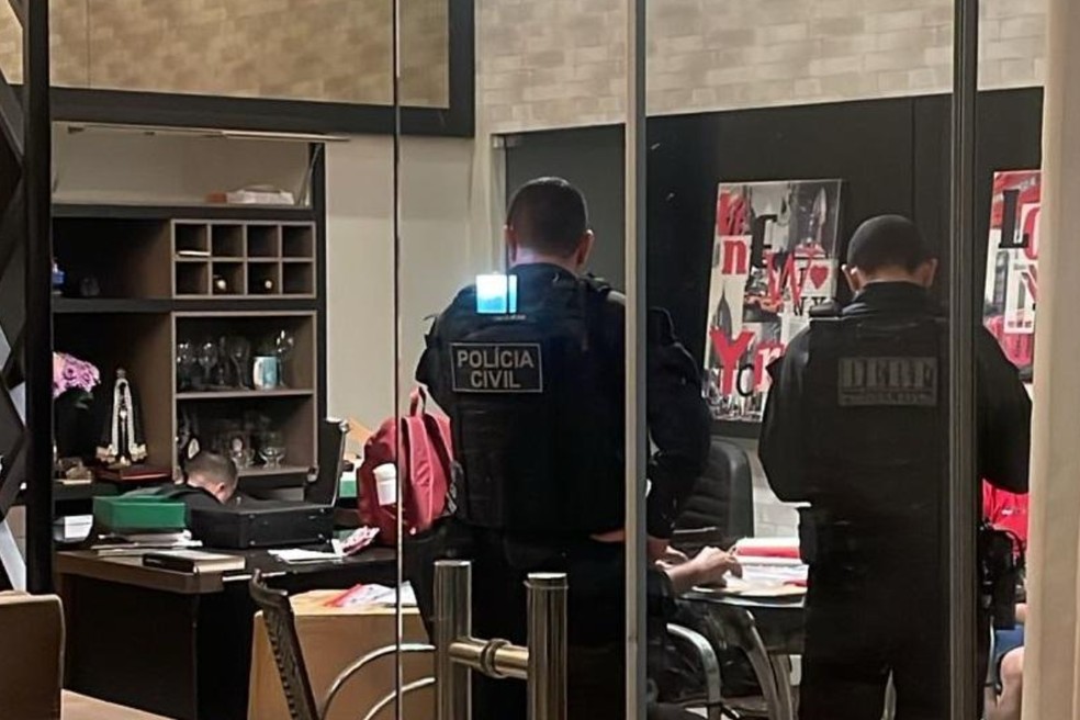 Grupo é alvo de operação após golpe de R$ 1 milhão — Foto: PJC-MT