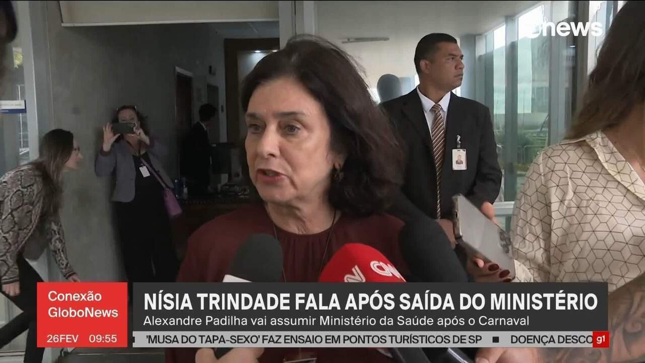 Após saída de ministério, Nísia diz que Lula pediu 'mudança de perfil' à frente da Saúde