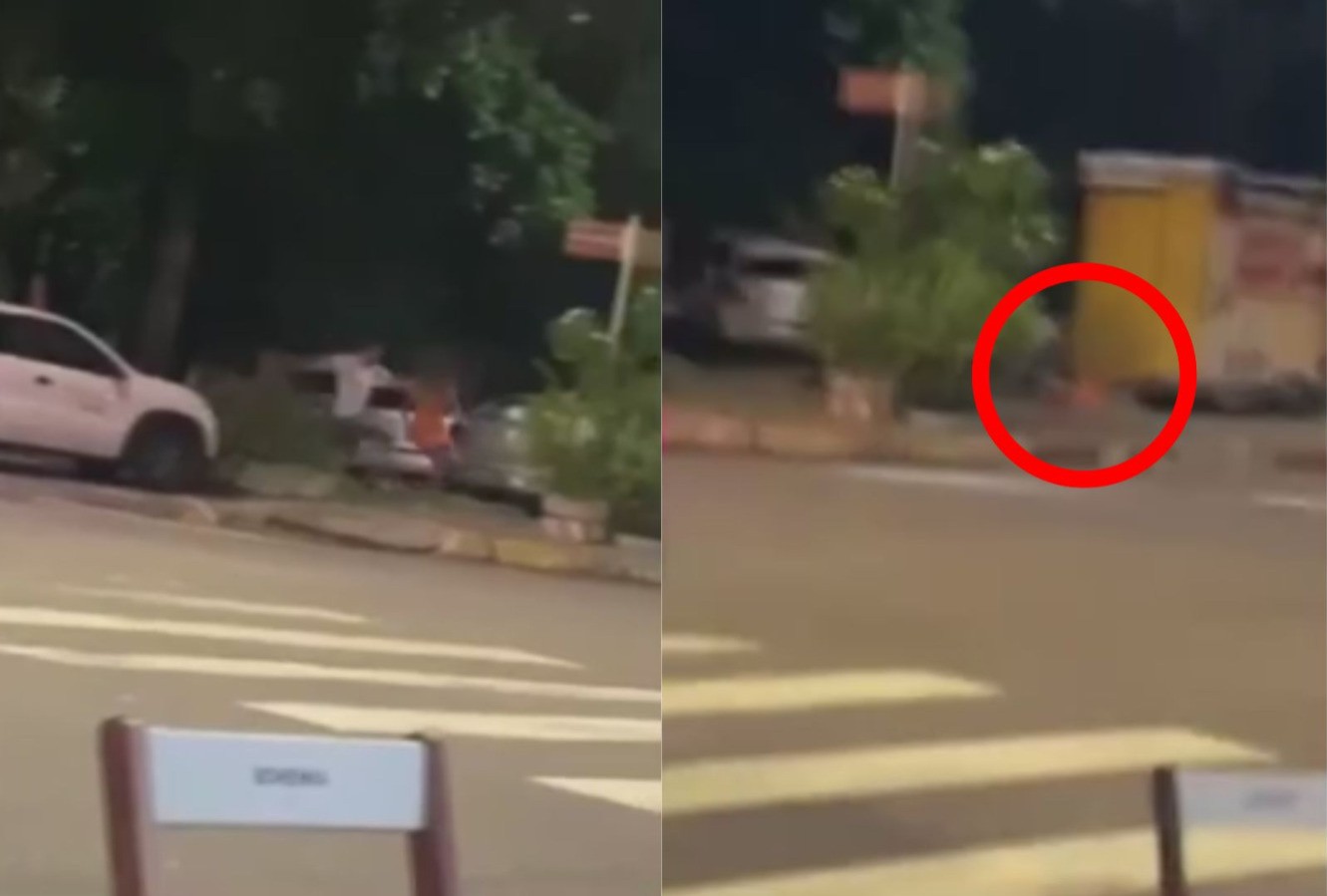 Guarda municipal de Belém é afastado após ser filmado agredindo mulher na rua; VÍDEO