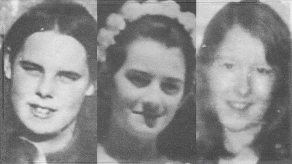 Geraldine, Sandra e Pauline foram assassinadas a caminho de casa — Foto: BBC
