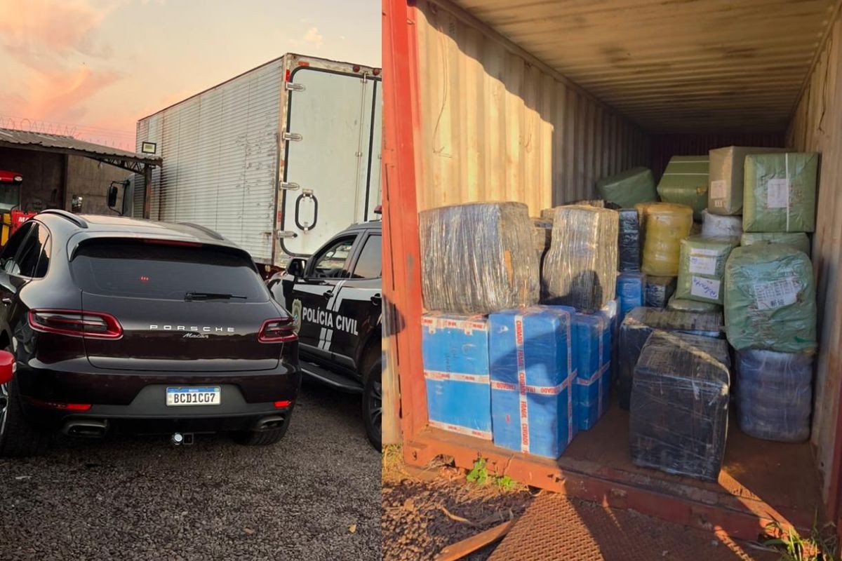 Porsche é apreendida e três pessoas são presas em operação contra o tráfico em MS