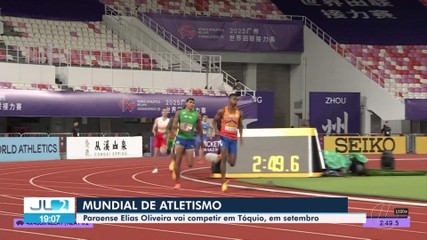Paraense Elias Oliveira vai competir o Mundial de Atletismo em Tóquio, em setembro
