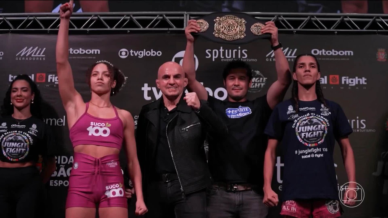 Jungle Fight 136 acontece neste sábado em São Paulo; dois cinturões estão em disputa