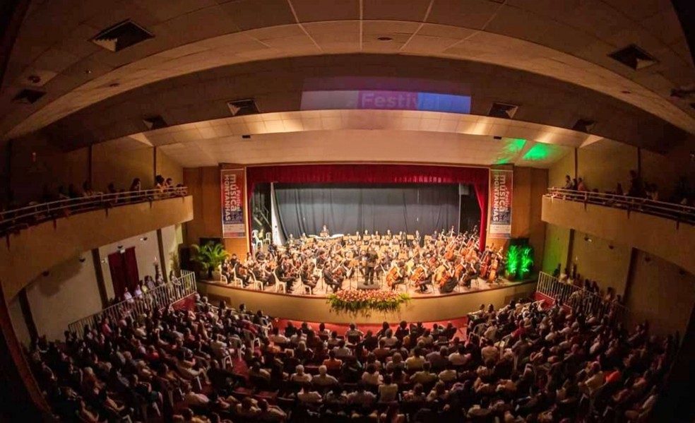 Orquestra Sinfônica encerra Festival Música nas Montanhas em Poços de Caldas, MG — Foto: Divulgação / Festival Música nas Montanhas