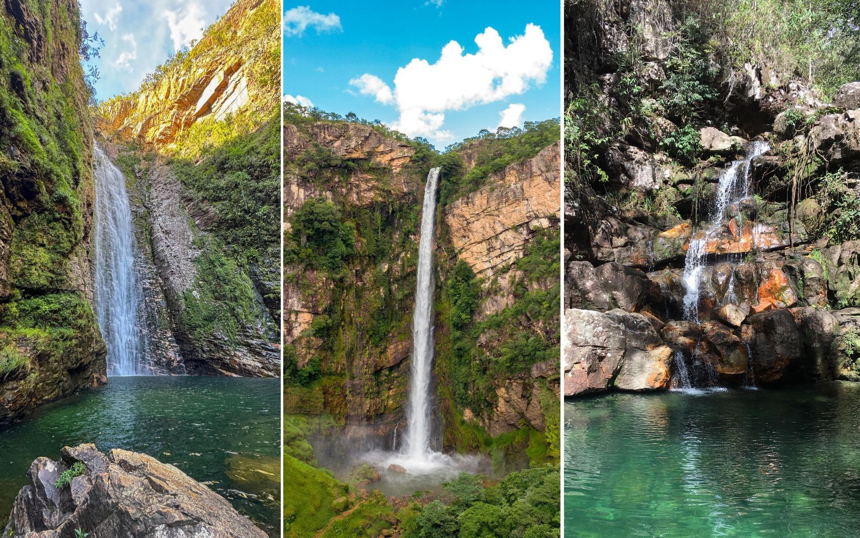 Top 10 cachoeiras imperdíveis de Goiás