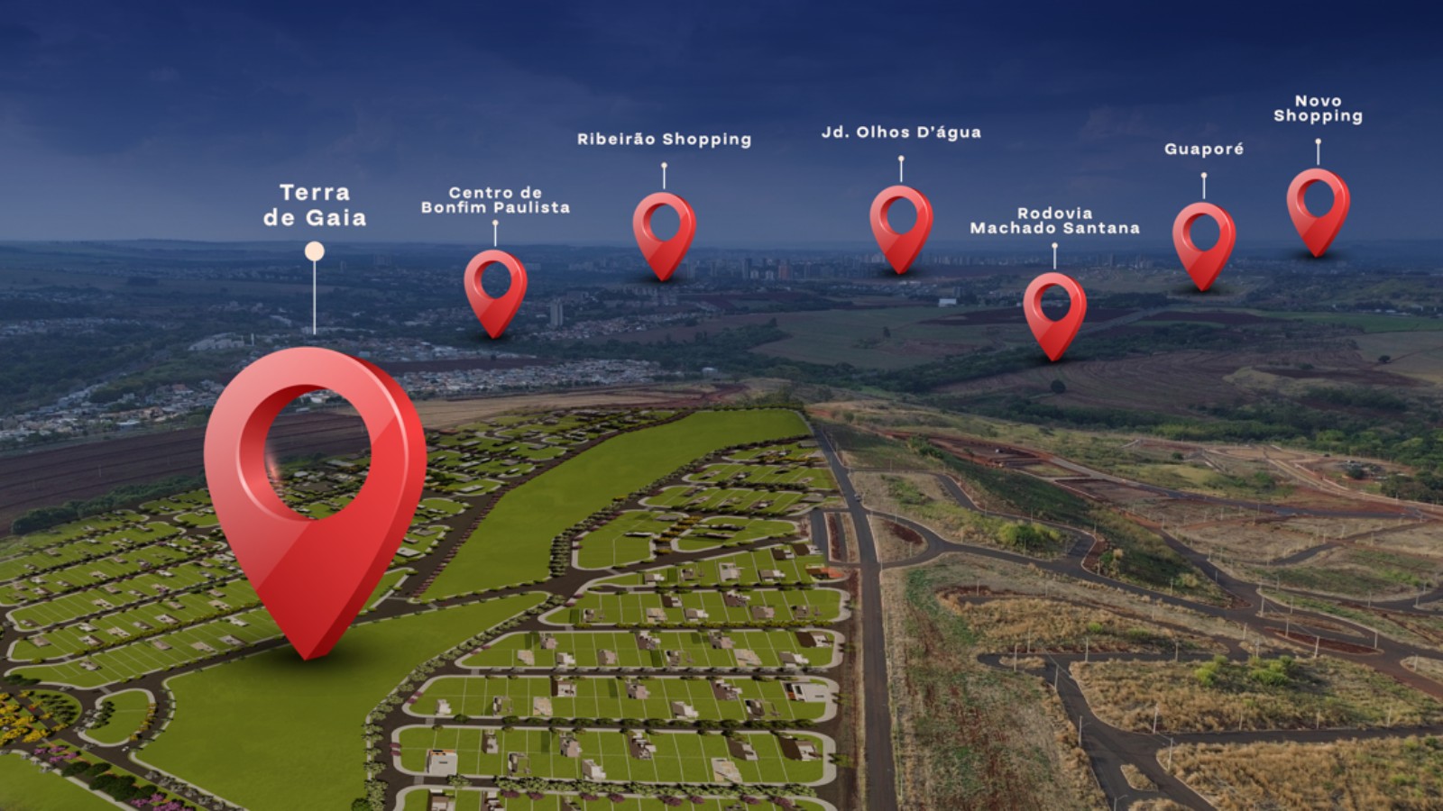 Novo bairro na zona sul supre demanda de Ribeirão Preto