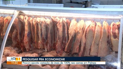 Preço da carne pode variar até 100% em açougues de Palmas, diz pesquisa