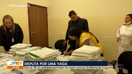 Araguaína realiza seu maior concurso público da história