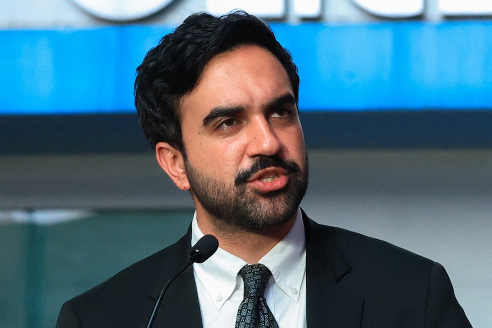 Zohran Mamdani, prefeito de Nova York — Foto: Brendan McDermid/Reuters