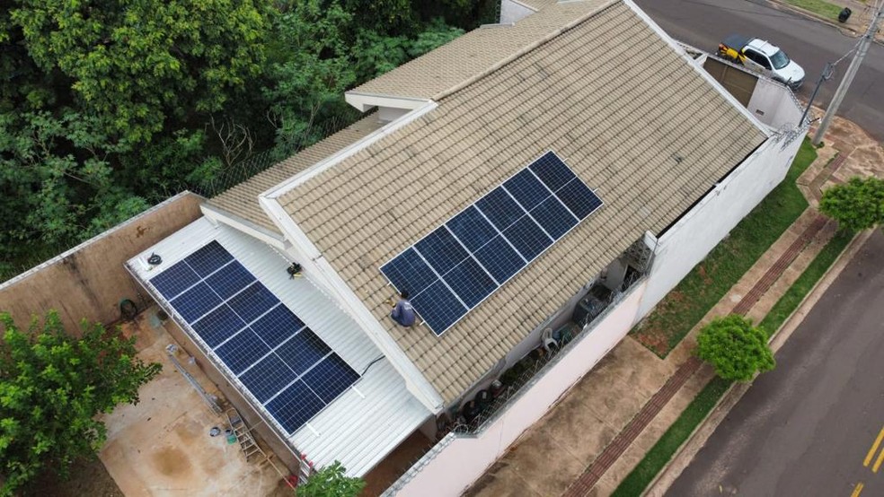  Campo Grande é destaque no ranking nacional de potência instalada para energia solar — Foto: Lucas Riedo/ Divulgação 