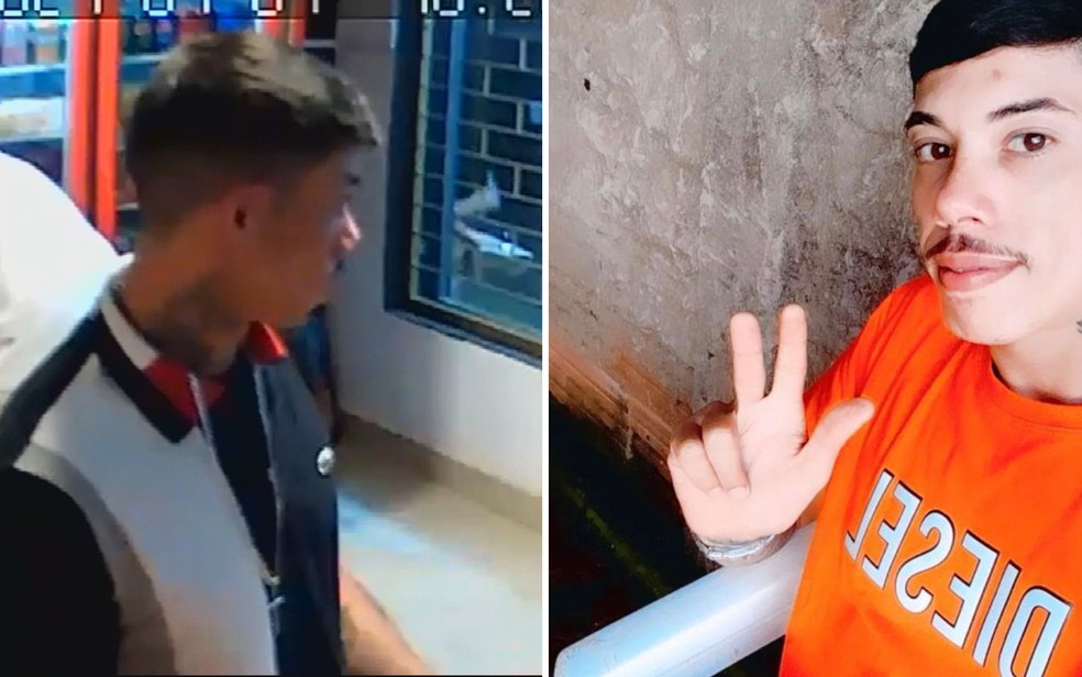 Ênio Emerenciano da Silva, de 29 anos, morto em distribuidora de bebidas em Quirinópolis, Goiás — Foto: Reprodução/TV Anhanguera