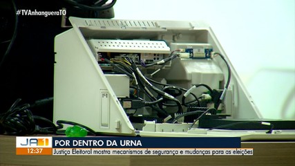 Justiça Eleitoral mostra por dentro das urnas eletrônicas