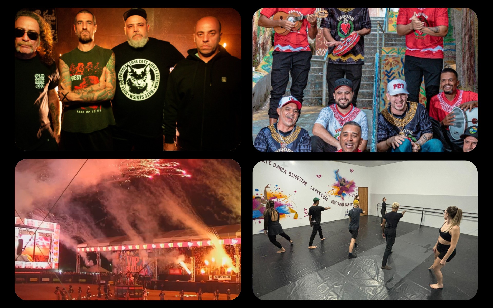 Banda ícone do punk rock nacional, roda de samba paulistana e rodeio movimentam agenda cultural nas regiões de Rio Preto e Araçatuba