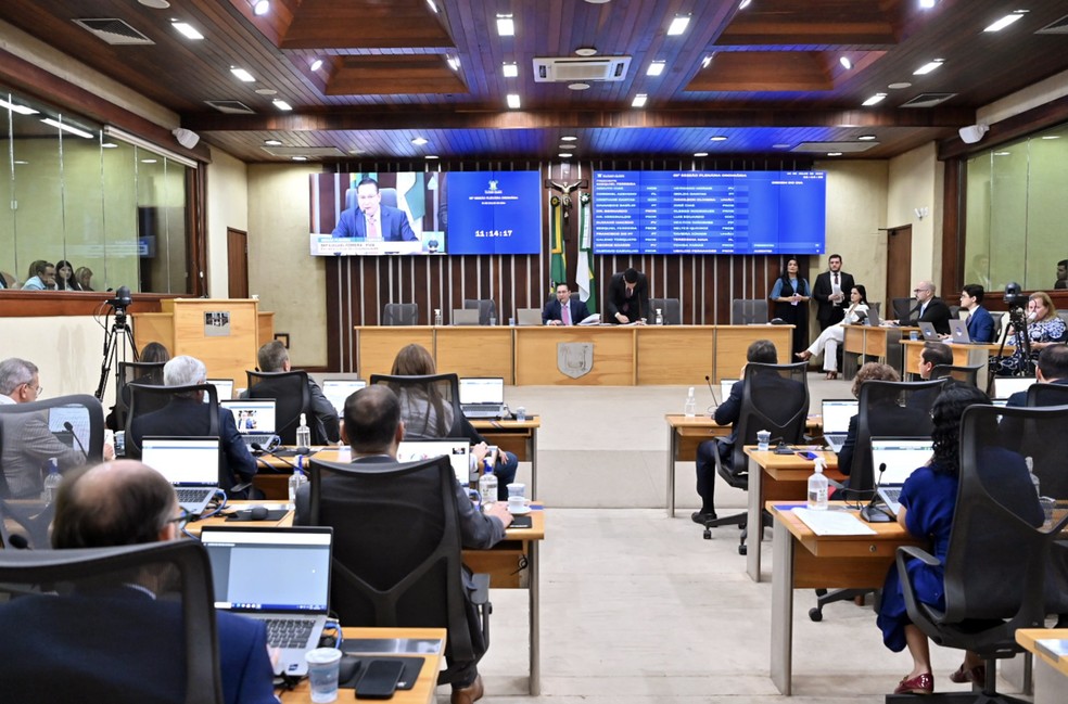 ALRN: votação aconteceu nesta quarta — Foto: Divulgação/ALRN