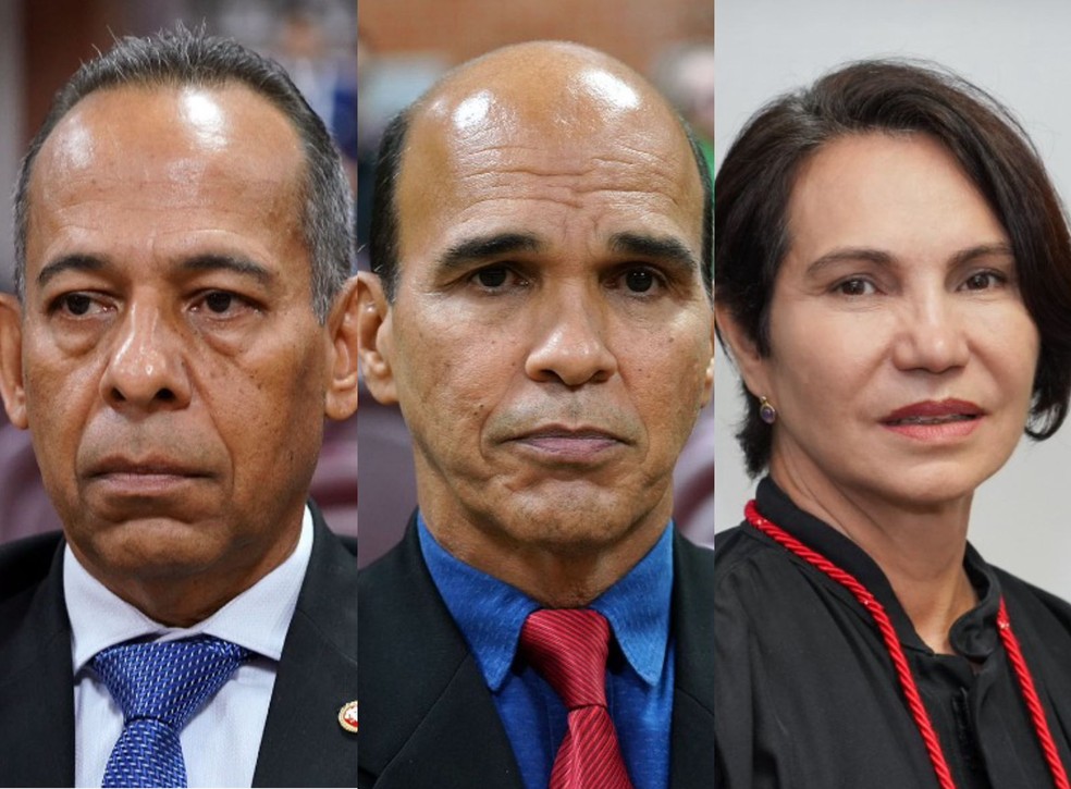 Procuradores João Rodrigues, José Demóstenes e Leila Magalhães são os nomes da lista tríplice  Foto: Divulgação/TJTO