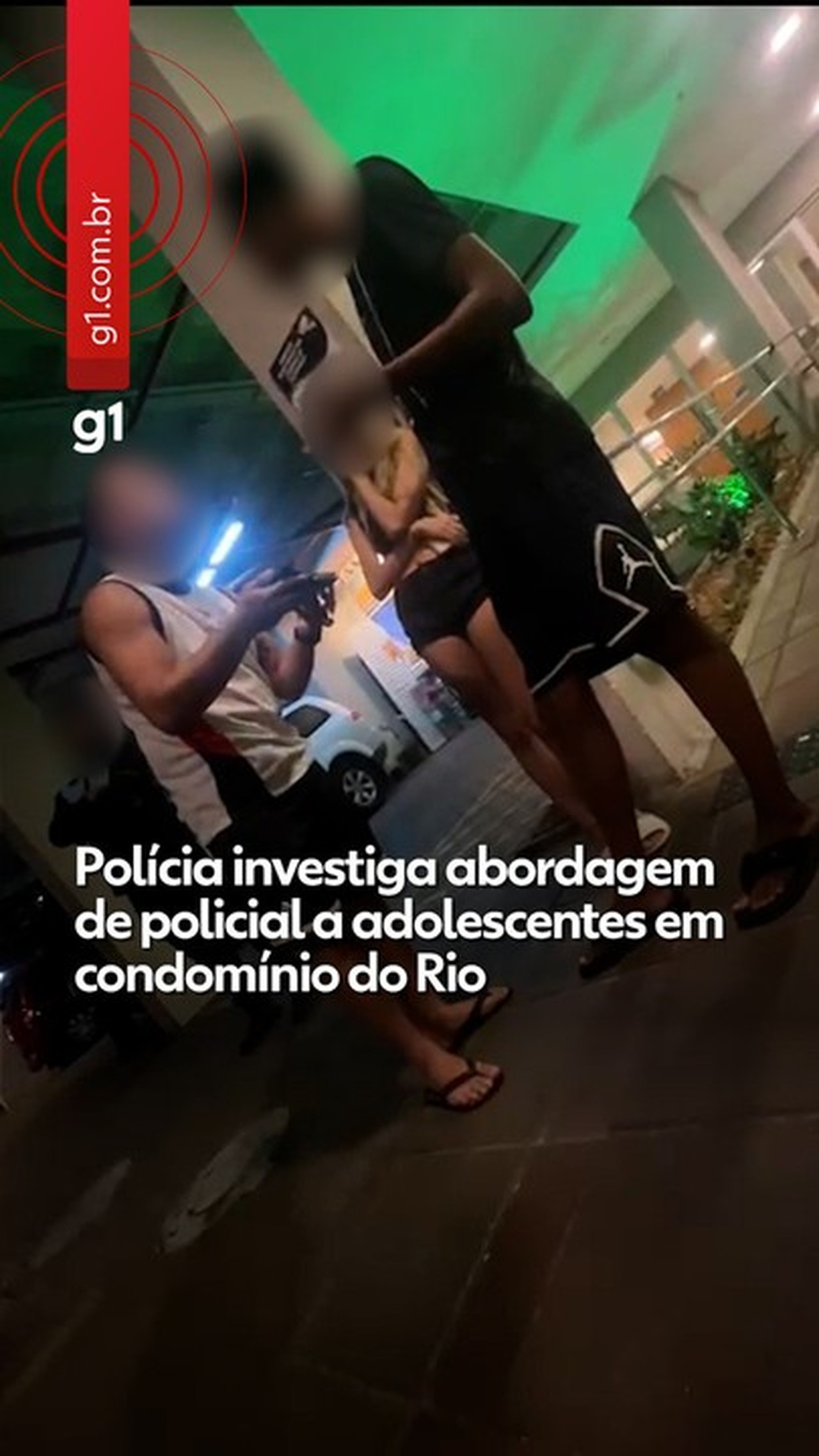 Polícia investiga abordagem de policial a adolescentes em condomínio no Rio