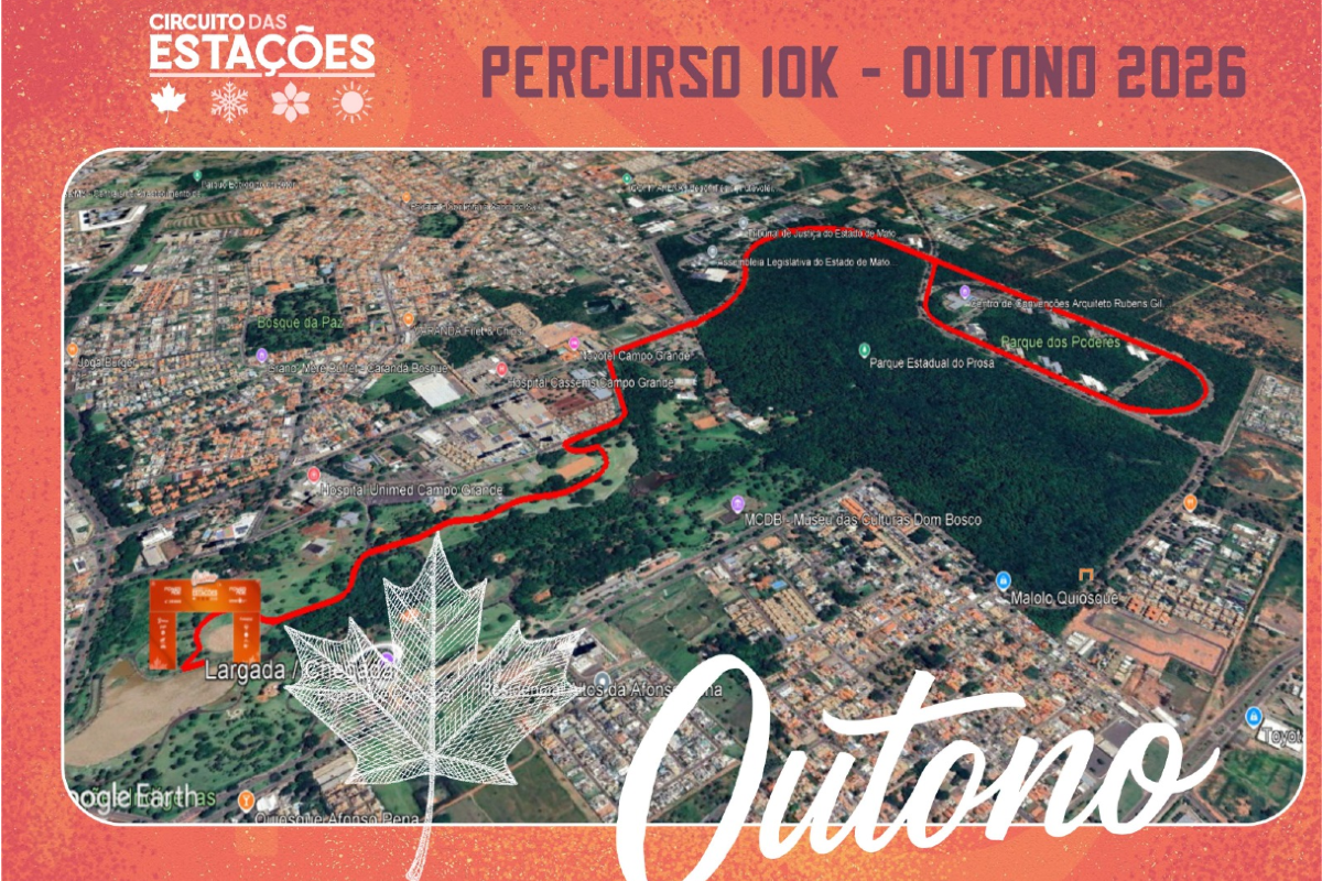 Corrida de rua altera trânsito e fecha vias neste domingo em Campo Grande; veja as mudanças
