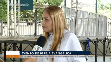 Igrejas evangélicas distribuem pão e peixe abençoados em evento de Gurupi