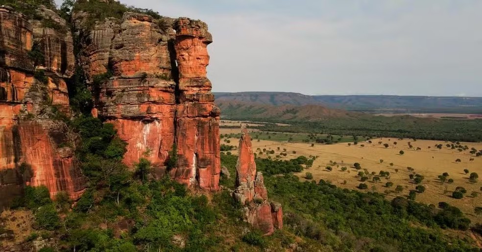 Serra do Roncador — Foto: Reprodução/TV Globo