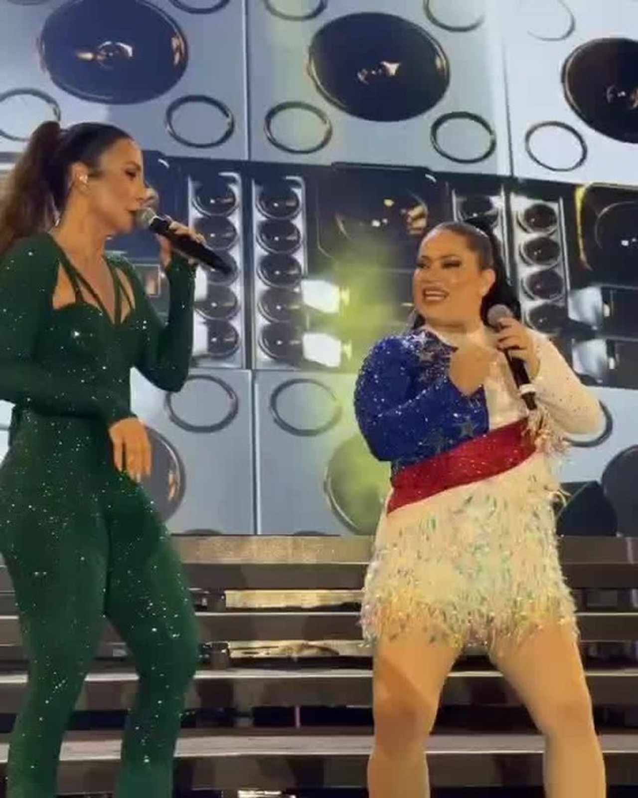 Ivete Sangalo pede valorização dos artistas locais e canta com Rebecca Grana no Sou Manaus 2025