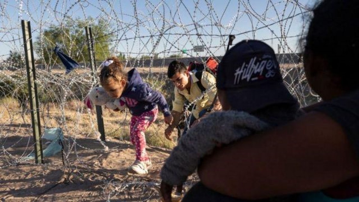 As Imagens Da Tensão Na Fronteira Entre México E Eua às Vésperas Do Fim De Lei Polêmica Mundo G1 0024