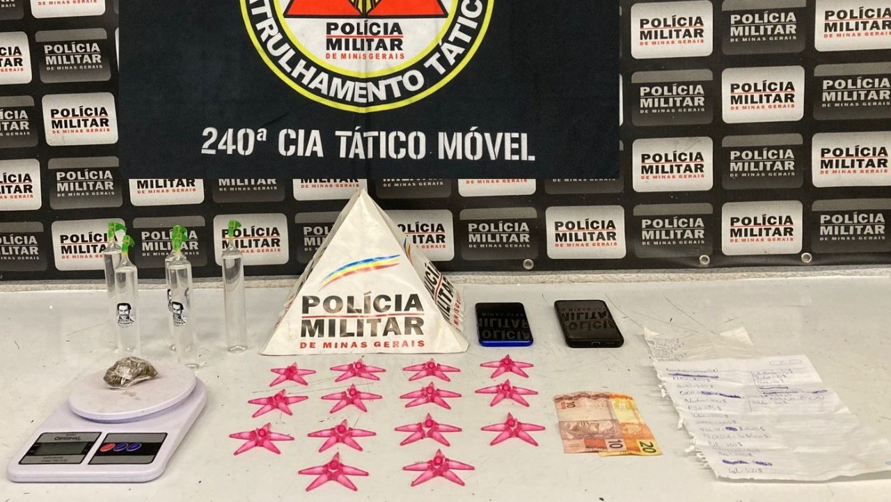 Homem suspeito de fazer 'delivery de drogas' é detido em Divinópolis 