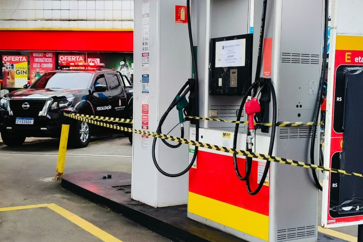 Operação 'Bomba Lacrada' mira 20 postos sem autorização da ANP na Baixada Santista