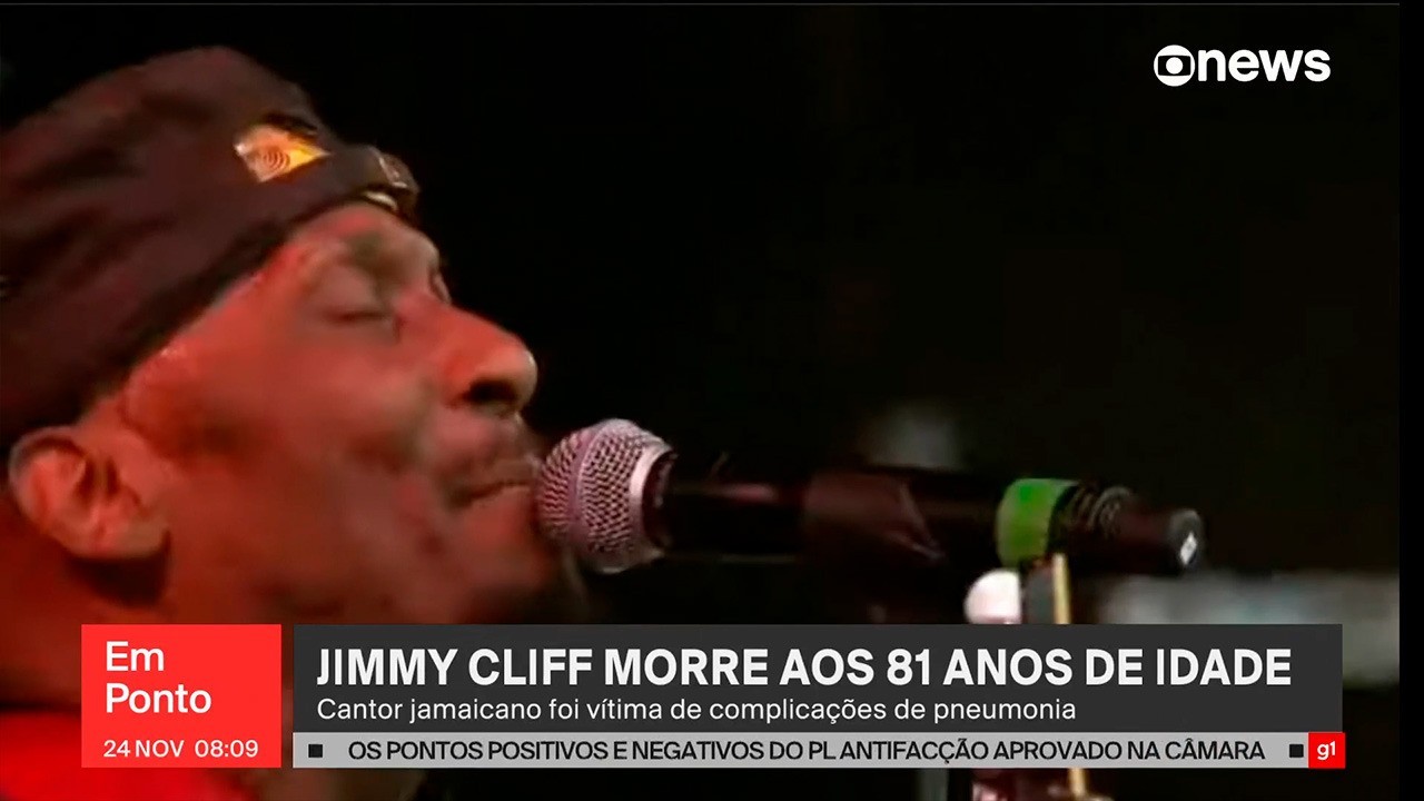 Jimmy Cliff morre aos 81 anos