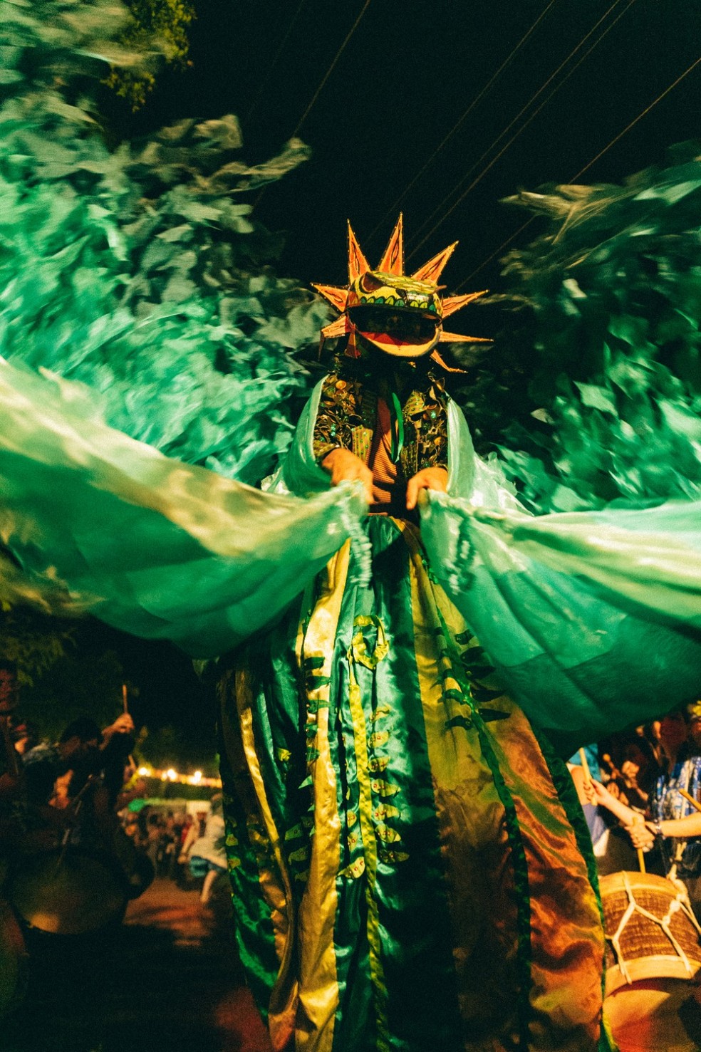 Seu Estrelo e o Fuá do Terreiro leva elementos do cerrado para o imaginário popular — Foto: Bruno Jungmann