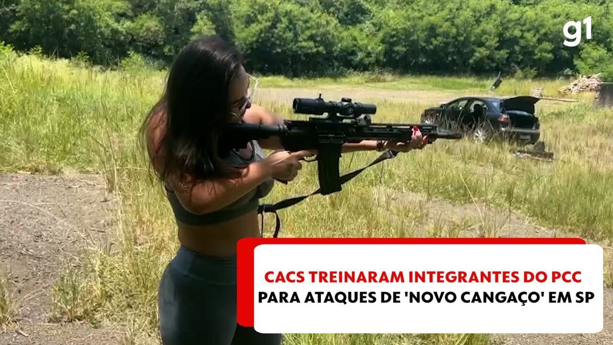 VÍDEO: Além de fornecer armas e munição, CACs treinaram integrantes do PCC para ataques de 'novo cangaço' em SP