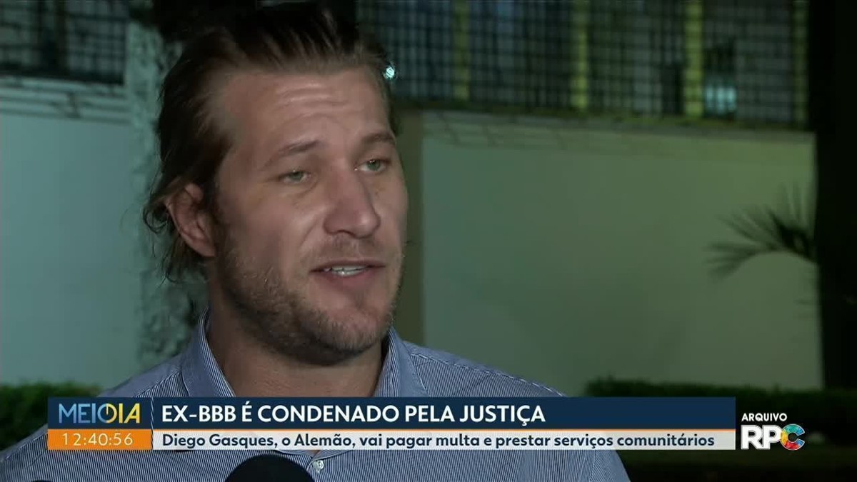Ehemaliger BBB Diego Alemão wegen Trunkenheit am Steuer verurteilt, nachdem er in Curitiba in einen Unfall verwickelt war |  Parana