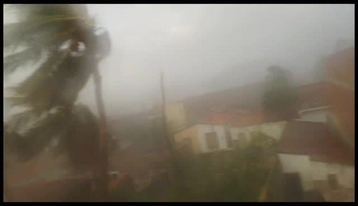 Vídeo mostra vendaval em cidade do interior do Piauí