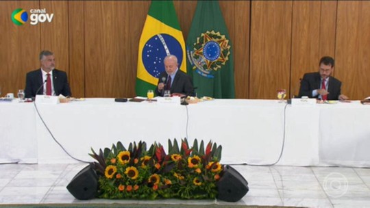 Relações com Congresso foram tema de café da manhã de Lula com jornalistas - Programa: Jornal Hoje 