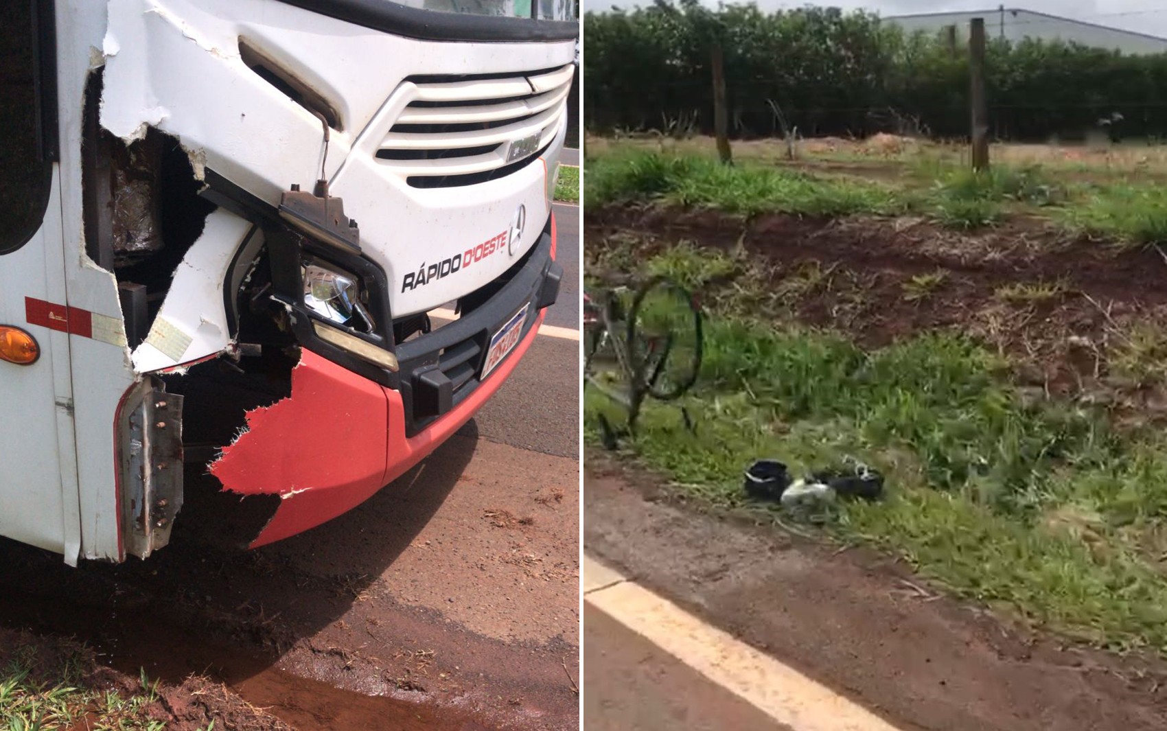 Ciclista para no acostamento de rodovia em Sertãozinho, SP, para trocar pneu e morre atropelado